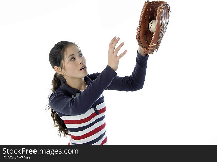 Studio portrait of a asian girl. Studio portrait of a asian girl