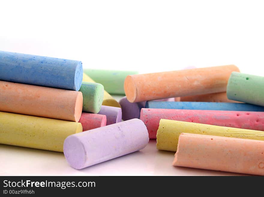 Loads Of Colored Chalks 2