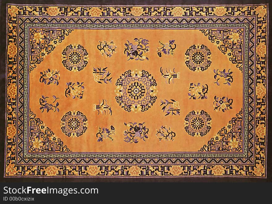 Traditional Carpet Pattern Material Texture