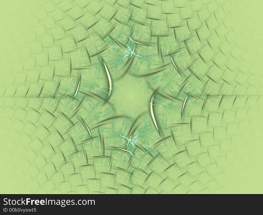 Green image fractal texture for background