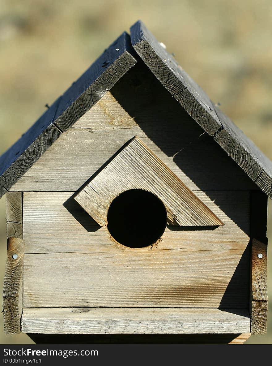 Wooden Birdhouse