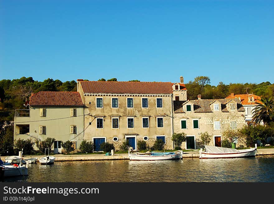 Example of old Mediterranien architecture