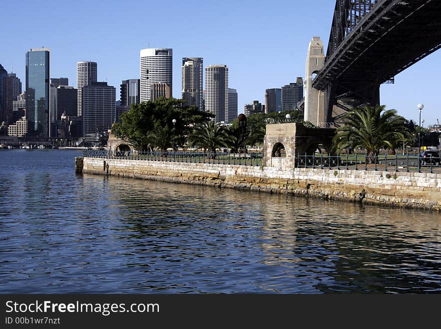 Under The Sydney Harbour Bridge, Australia