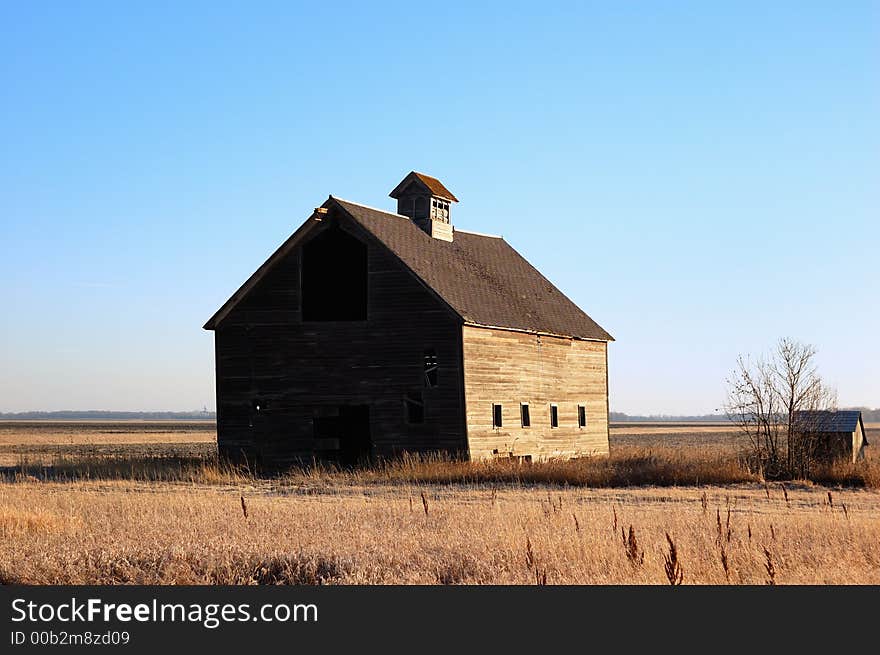 Rustic old barn