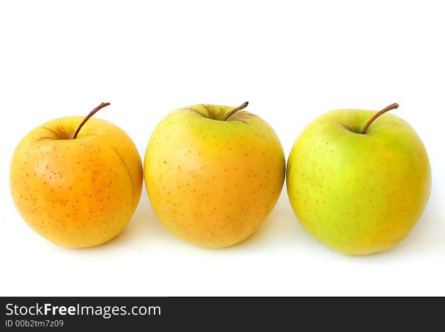 Three apples