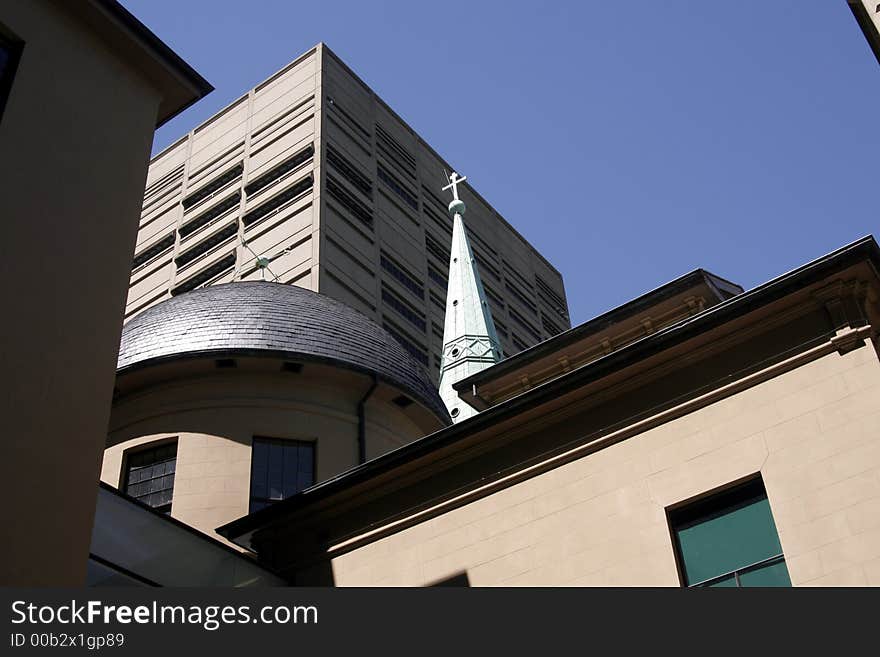 Tall Urban City Building, Cityscape In Sydney, Australia. Tall Urban City Building, Cityscape In Sydney, Australia