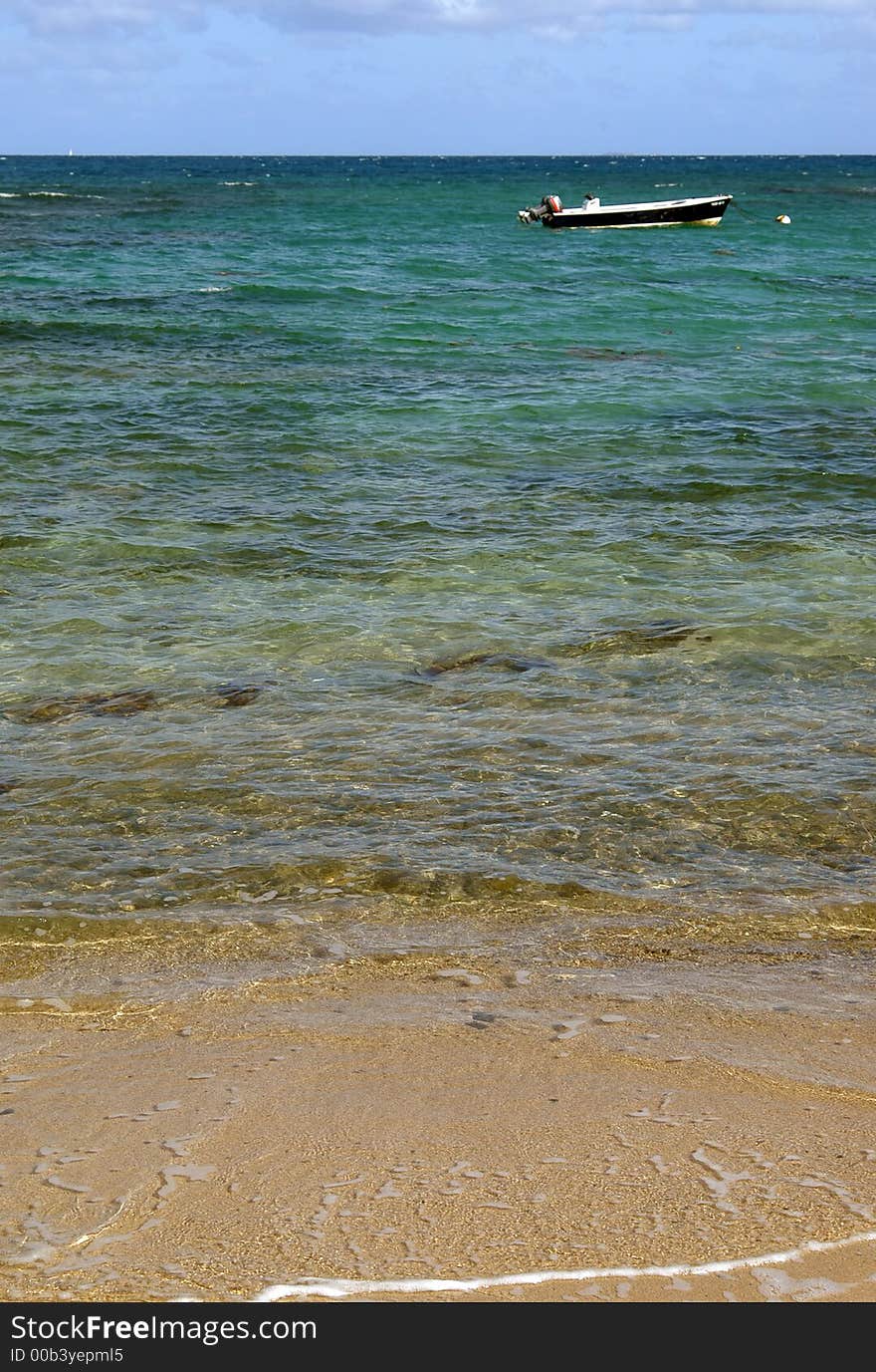 Beach on vieques