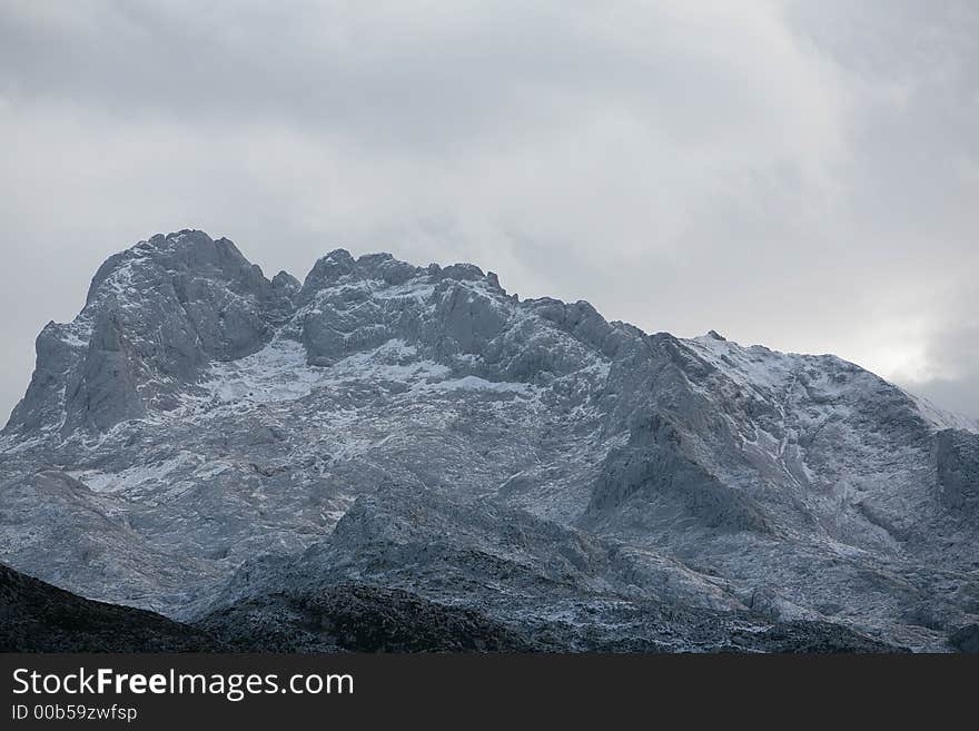 Mountain With Snow