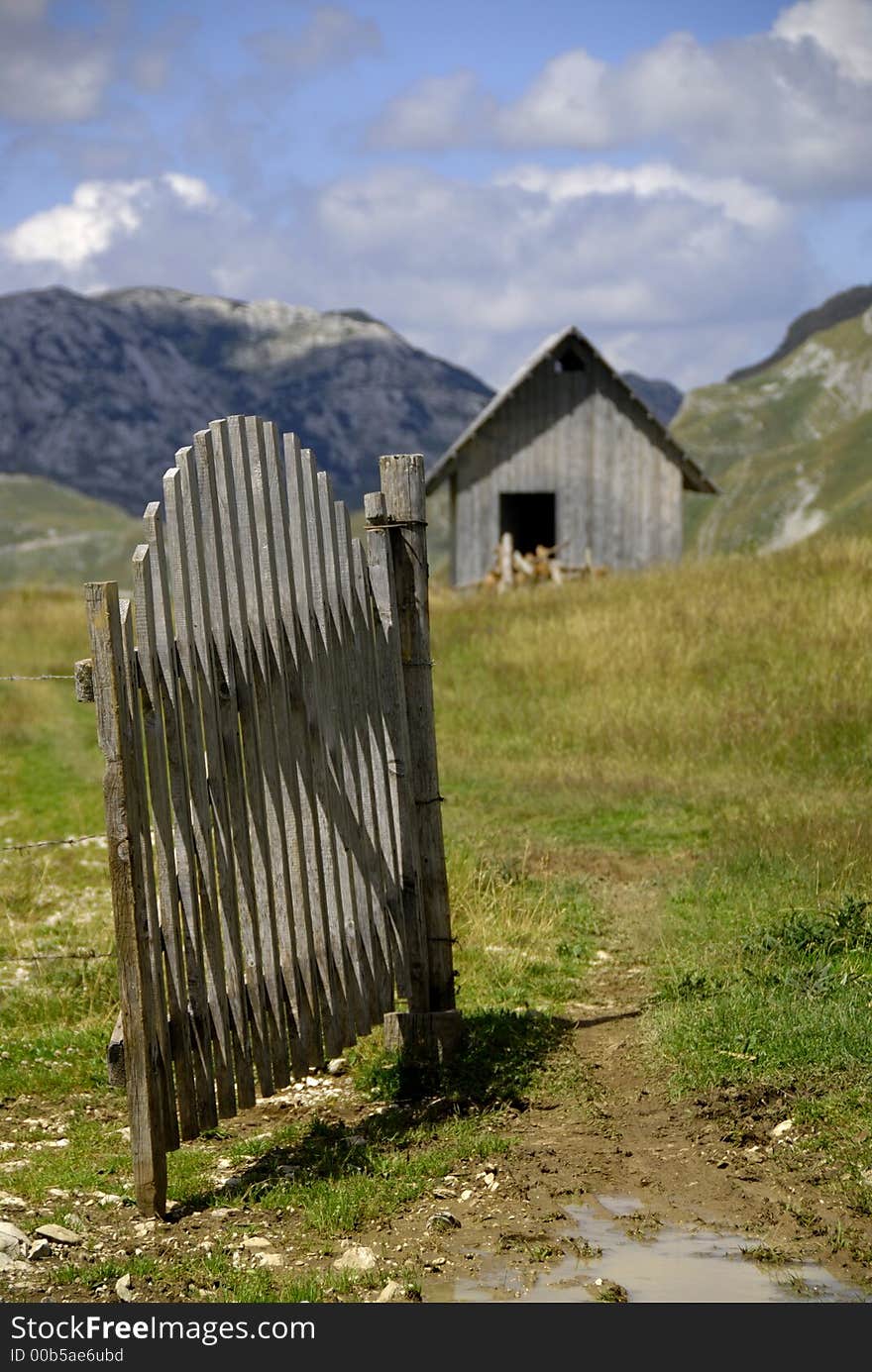 Detail from the north of montenegro. Detail from the north of montenegro