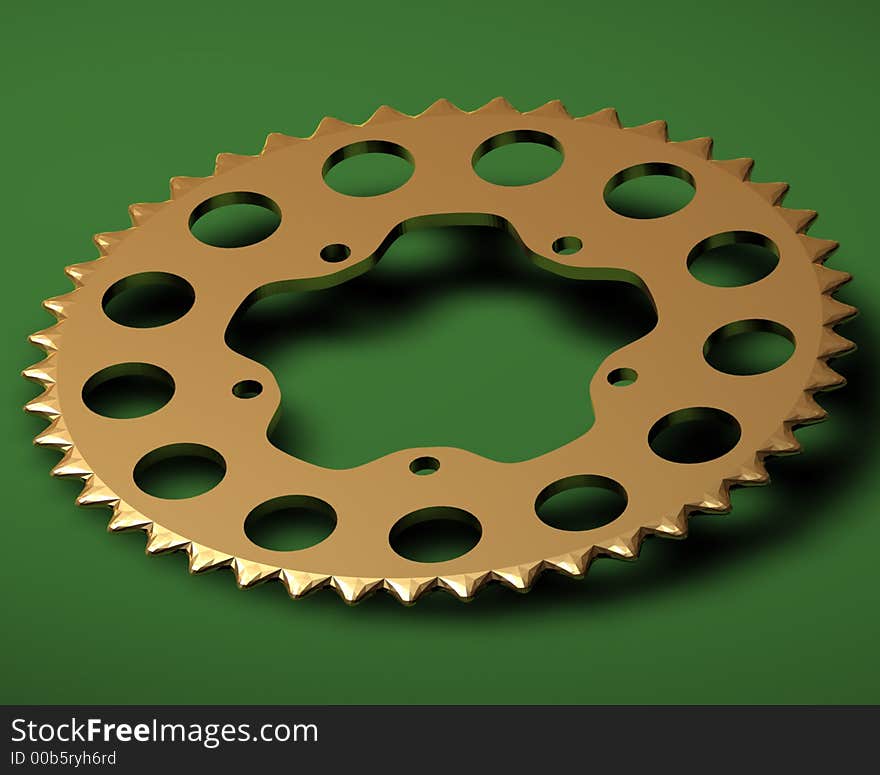 Isolated Sprocket