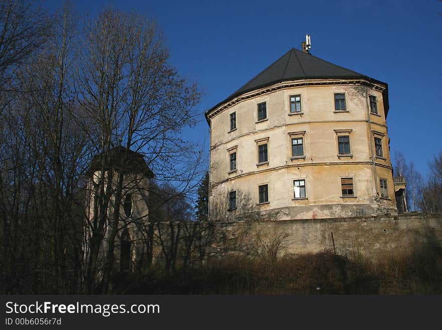 Old castle in the Czech Republic