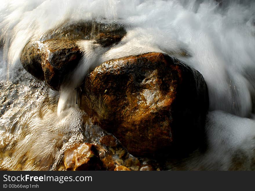 Waterfall near biogradsko lake 19. Waterfall near biogradsko lake 19