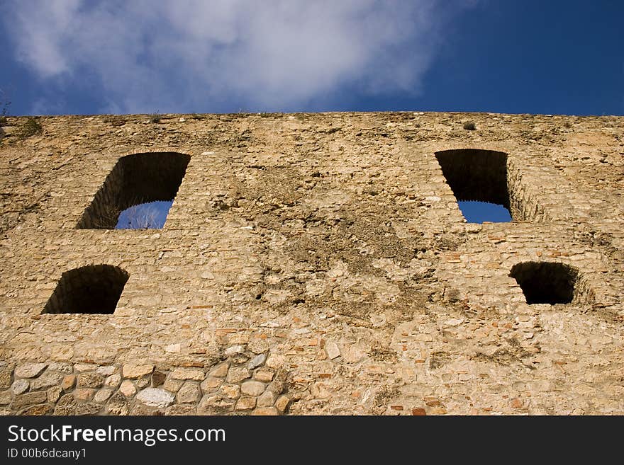 Historical ruin ancient village of Calabria, Italy. Historical ruin ancient village of Calabria, Italy