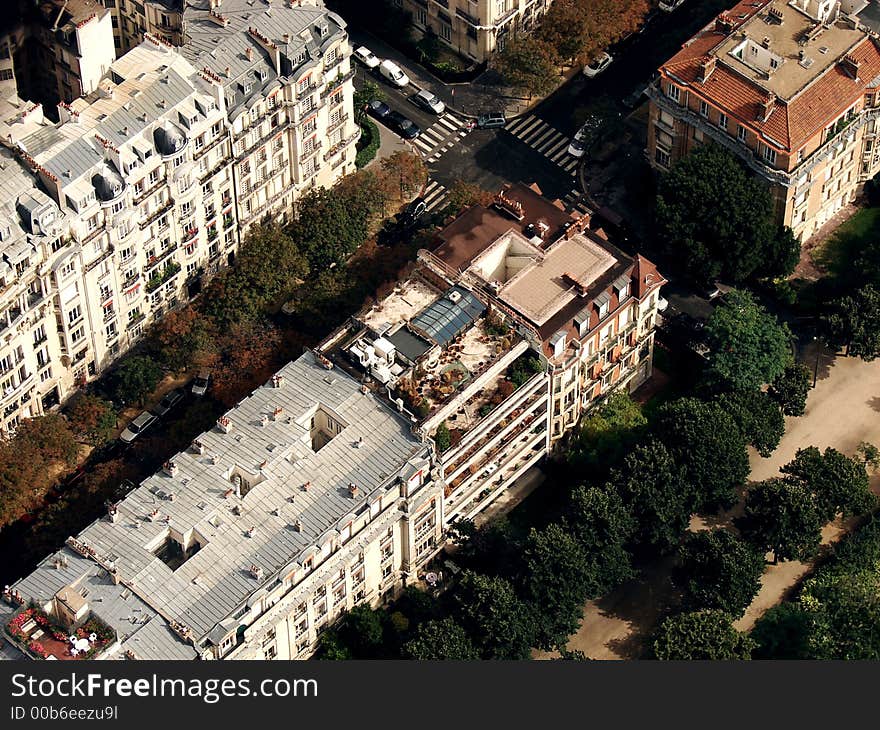 Buildings in Paris