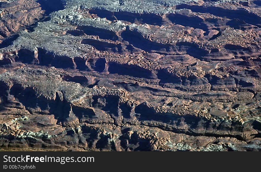 Canyon scenic landscape