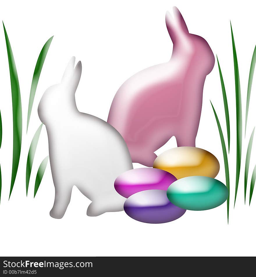 Easter Bunny Art