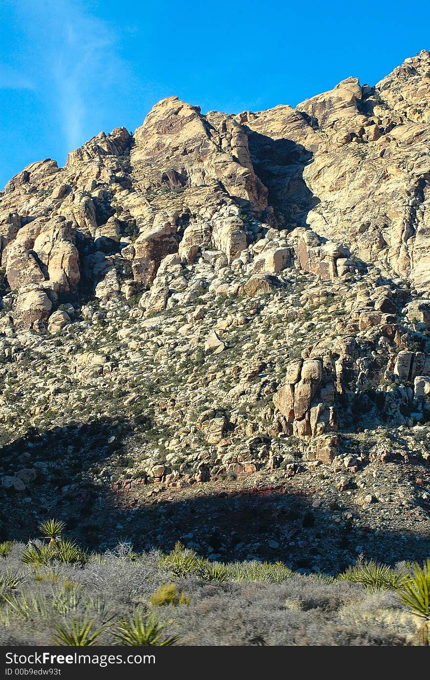 A beautiful view of the desert and mountains. A beautiful view of the desert and mountains.