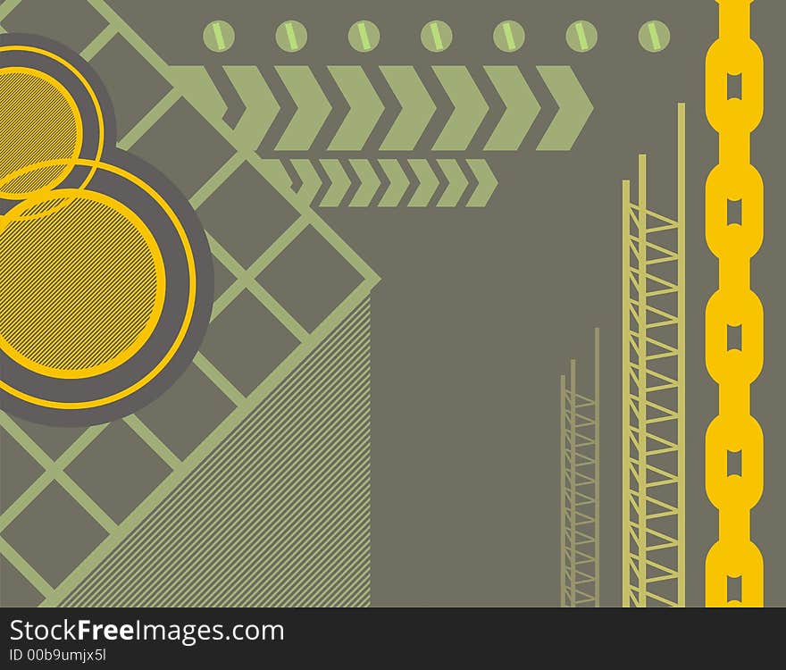 Industrial Background. Check my portfolio for much more of this series as well as many more similar and other great vector items.