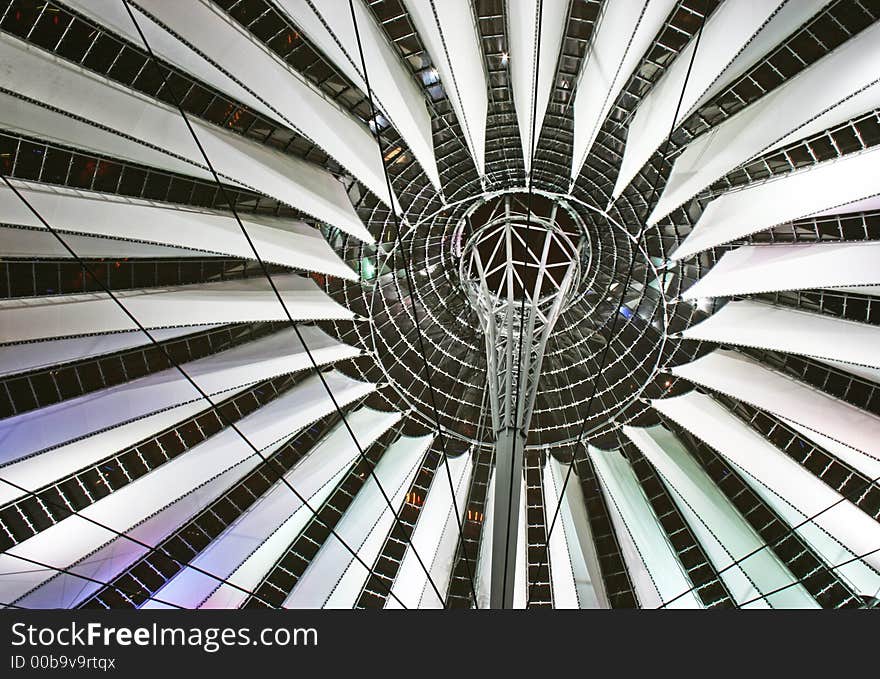 The roof from Sony Center Berlin