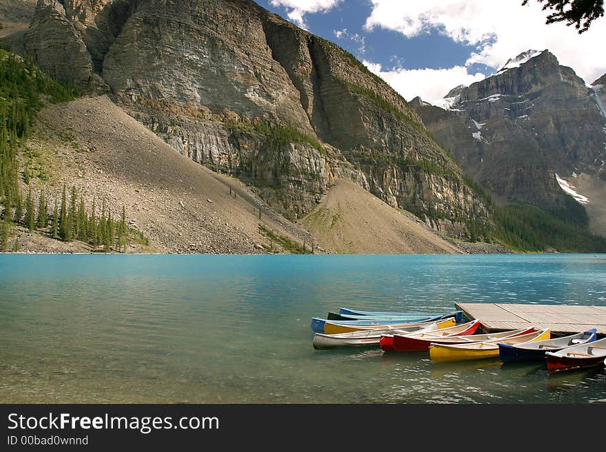 Moraine lake