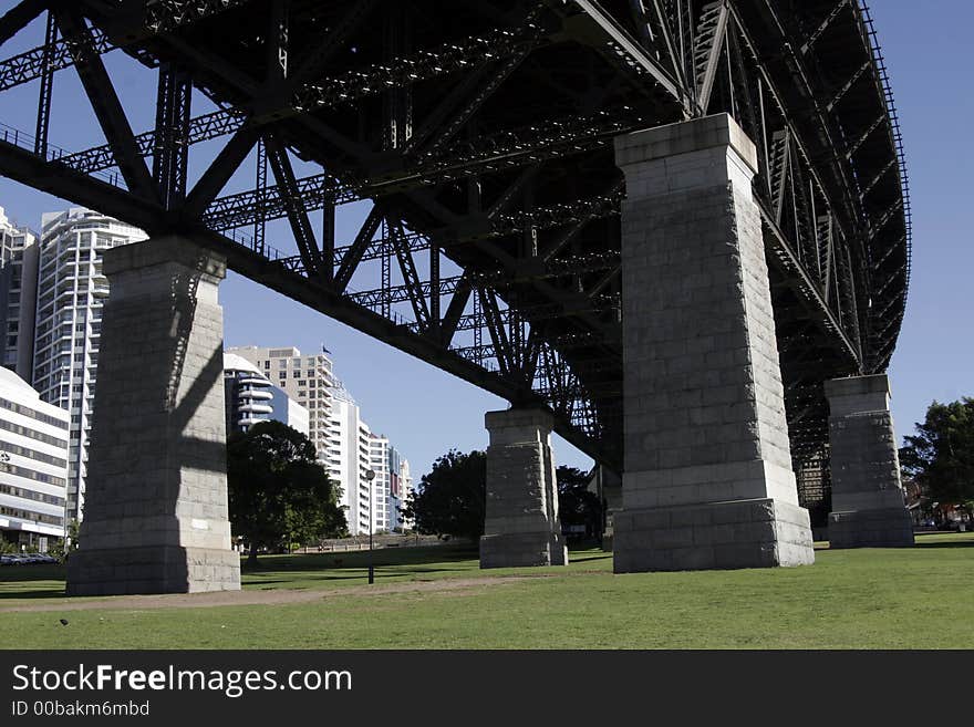 Under The Sydney Harbour Bridge, Australia