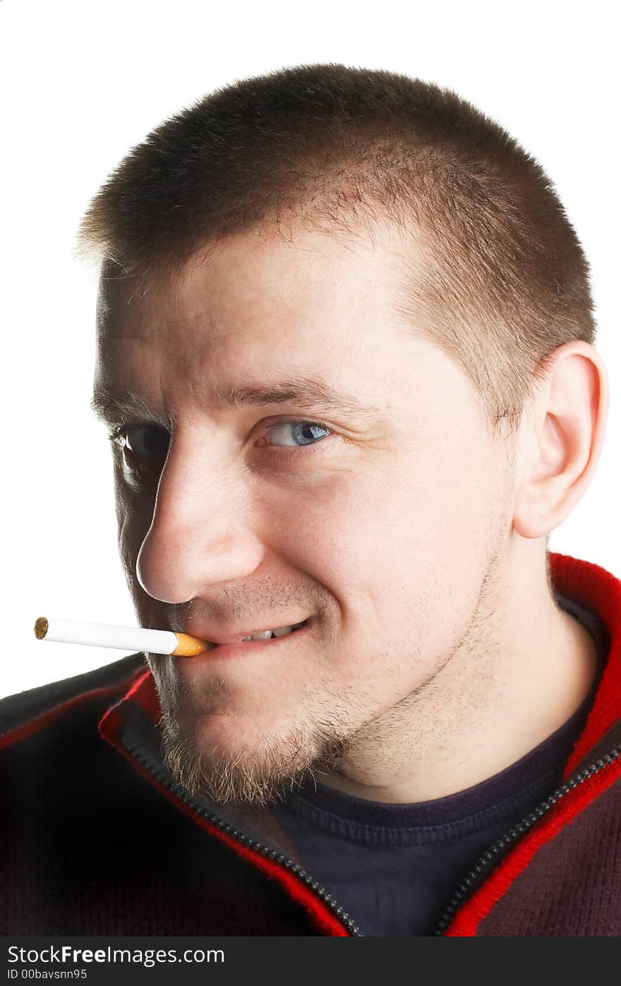 Man With Cigarette