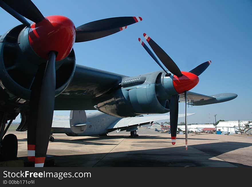 Avro Shackleton Propeller.