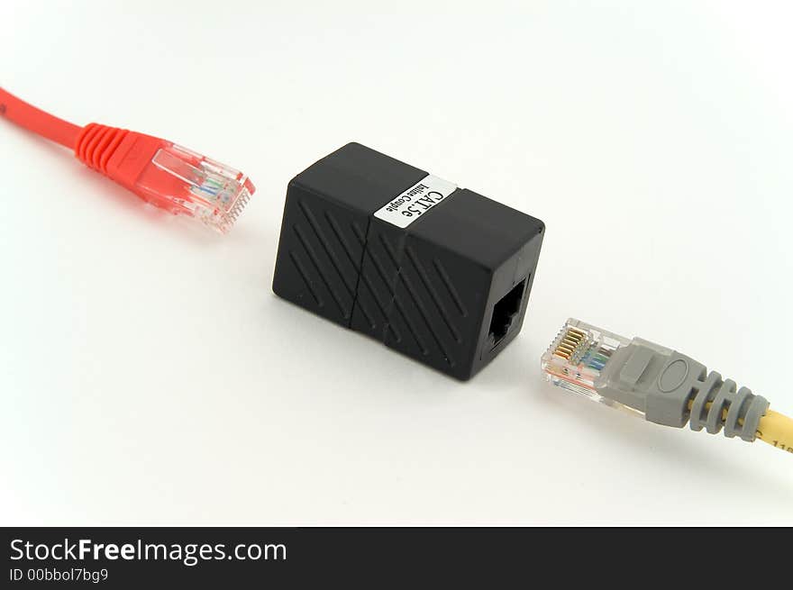 RJ45 Ethernet Cable Couple.