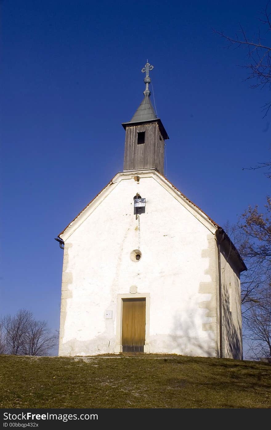 Ancient medieval church in the Slovenia, Europe. Ancient medieval church in the Slovenia, Europe