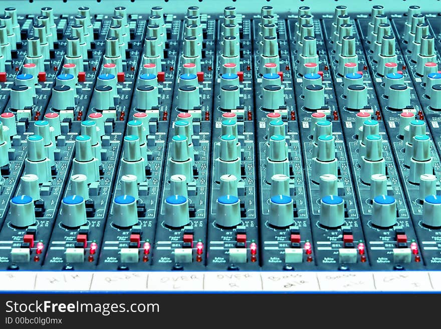 Sound Mixing Console