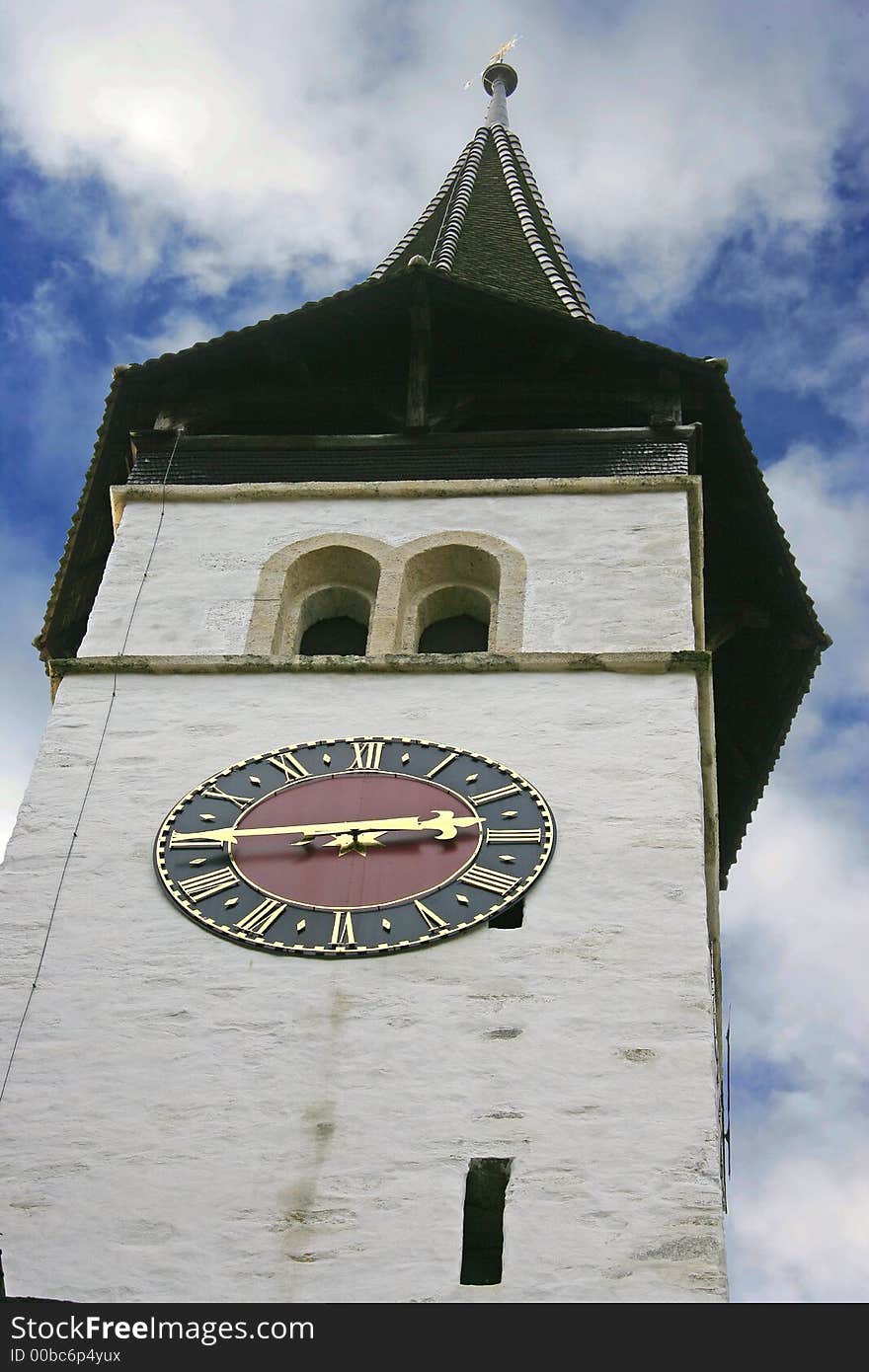 Catholic Church in Interlaken. Switzerland. Catholic Church in Interlaken. Switzerland