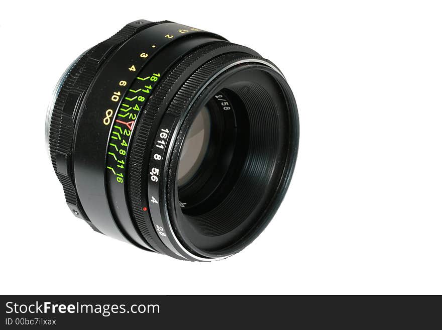 Photo camera lens