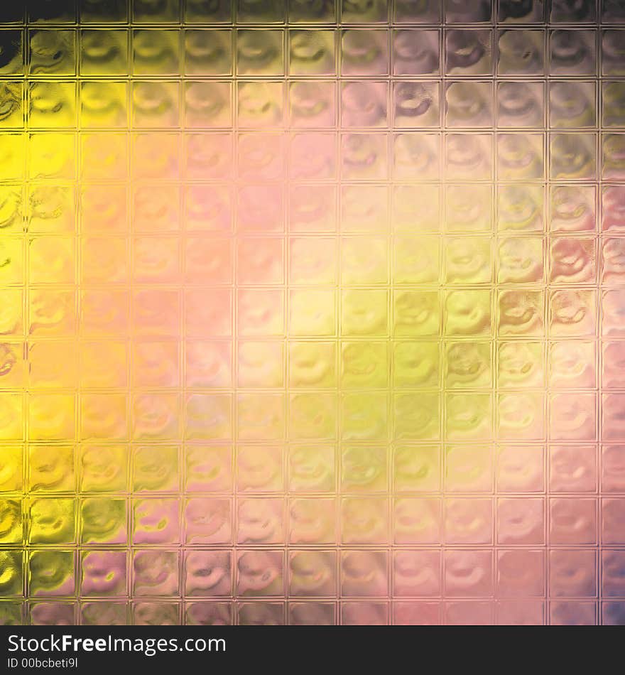 Glass block style abstract image for backgrounds or wallpaper. Glass block style abstract image for backgrounds or wallpaper.