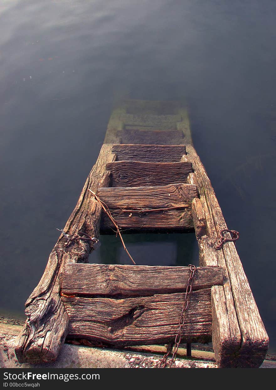 Old water stairs