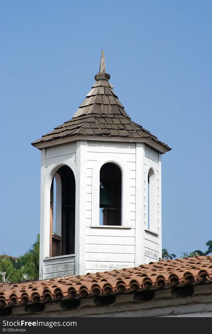 Spanish style building at Old Town, San Diego