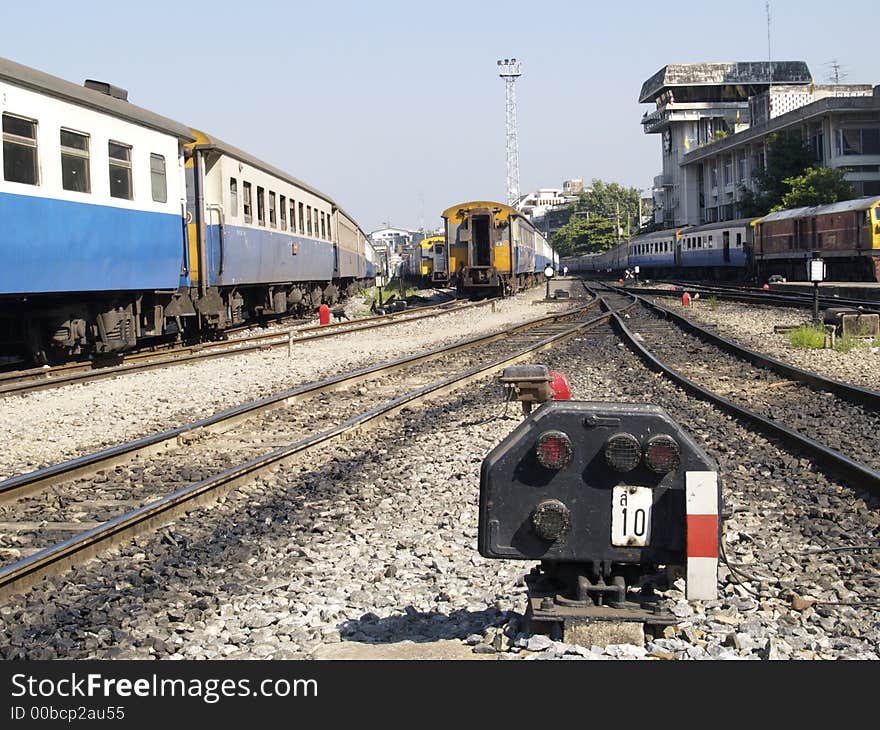 Railway station in Bangkok