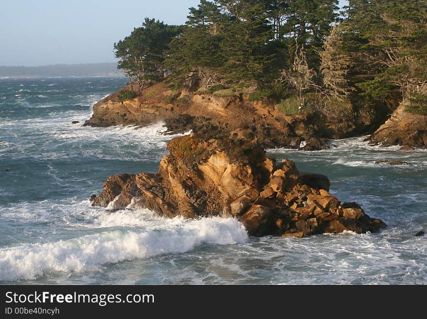 California Coastline at Point Lobos State Reserve, Big Sur