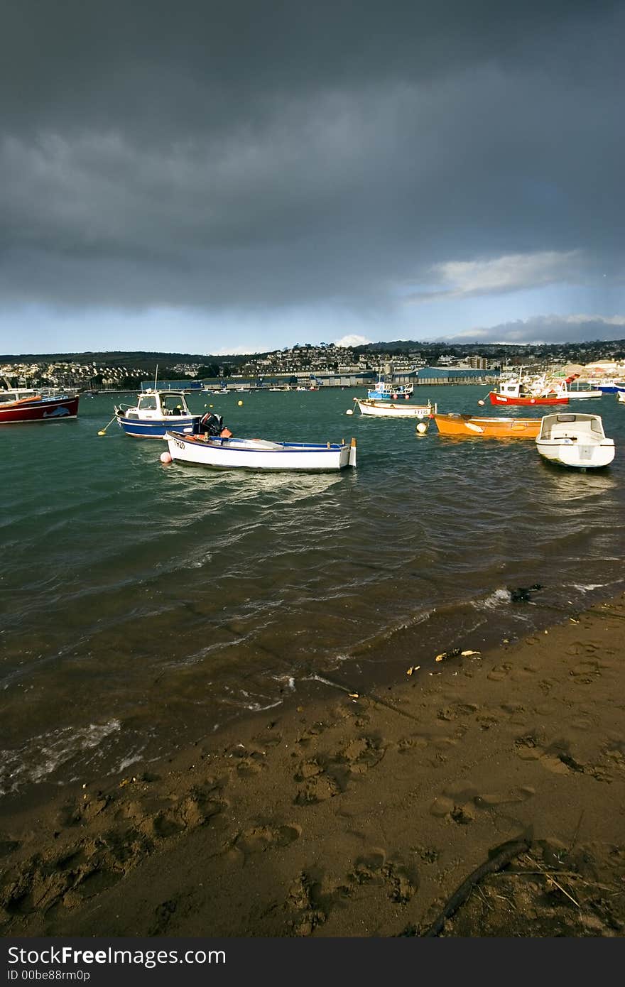 The Harbour of Torquay, Devon. The Harbour of Torquay, Devon.