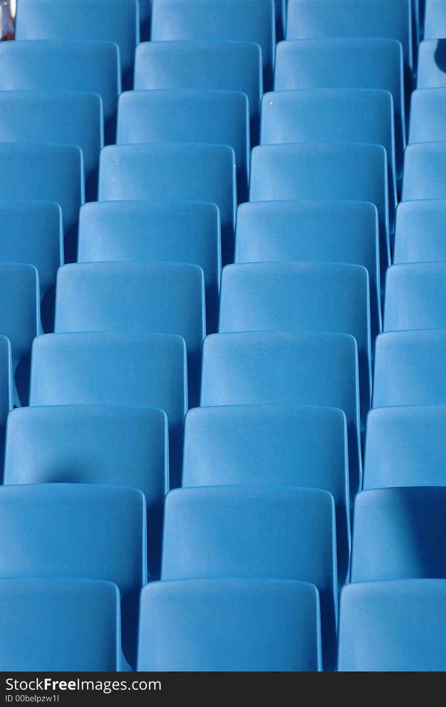 Blue chairs