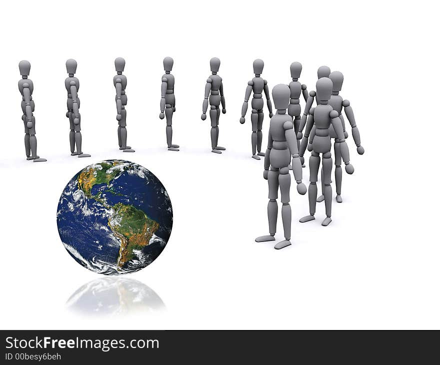 3d people