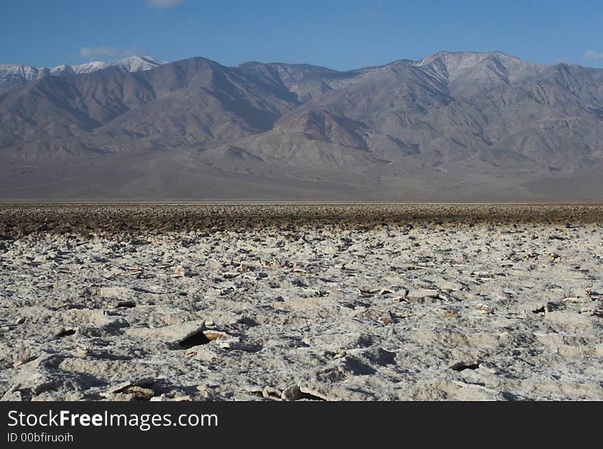 Devil's golf course death valley national park