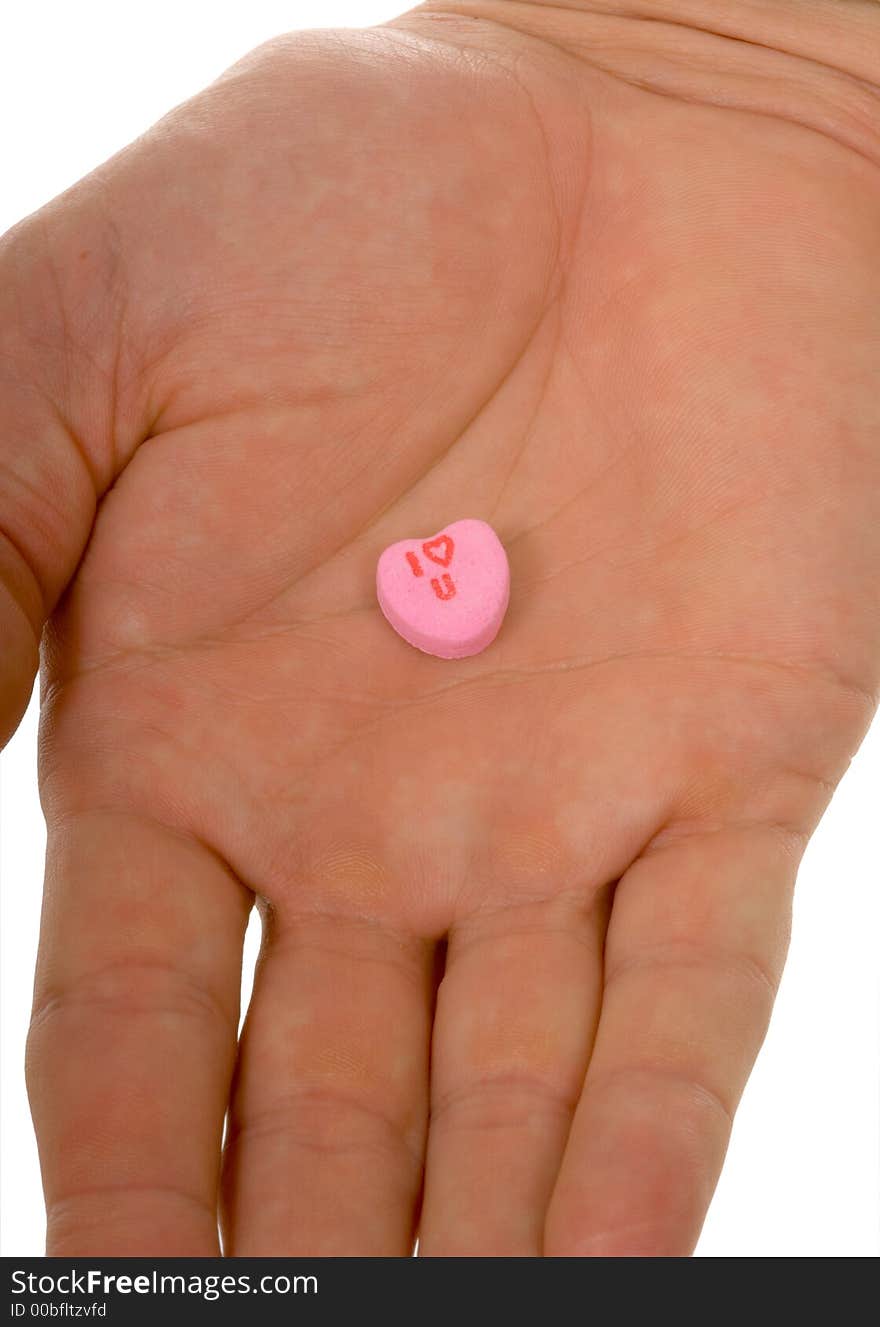 I Love You Candy Heart