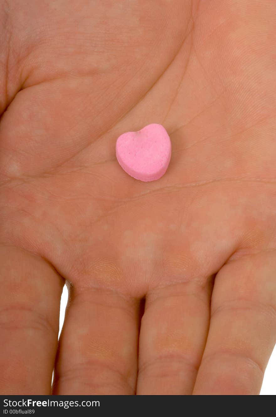 Blank Conversation heart - add your own text