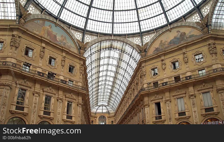 Galleria Vittorio Emanuelle In Milan