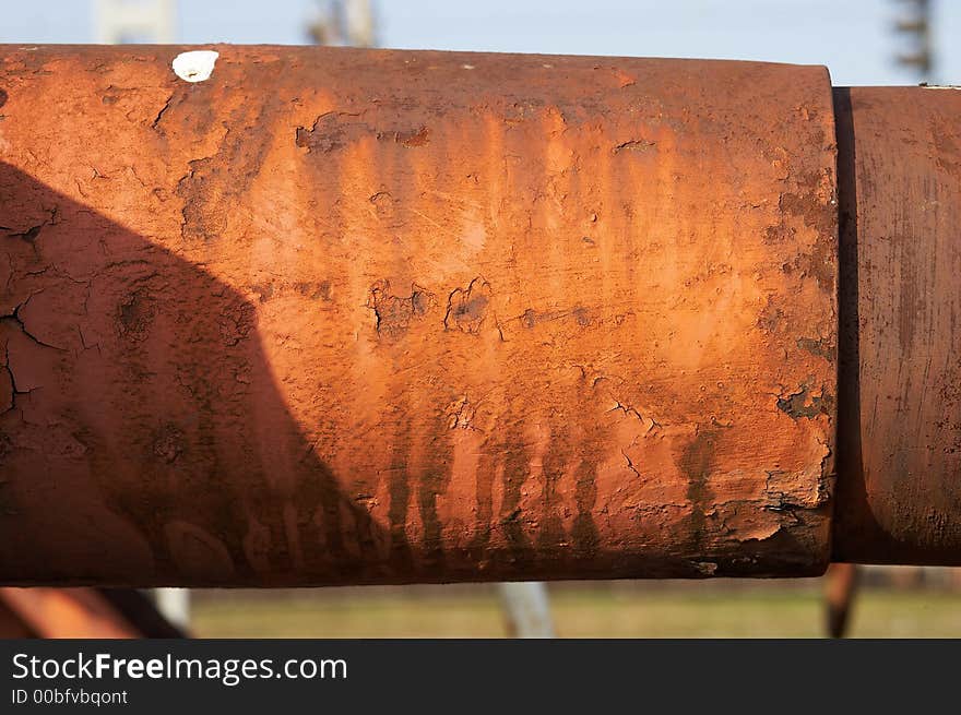 Rusty pipe