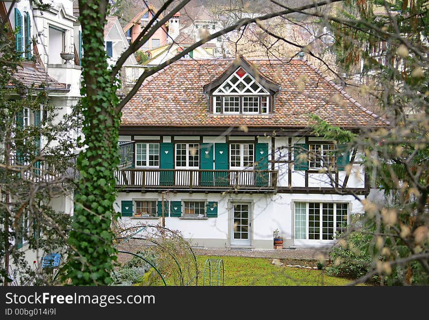 Nice House in Thun. Switzerland. Nice House in Thun. Switzerland