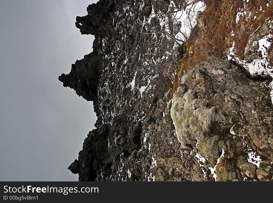 Lava Rock in Iceland, Dimmuborgir