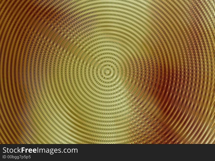 Abstract hypnotic red and yellow 3D background. Abstract hypnotic red and yellow 3D background