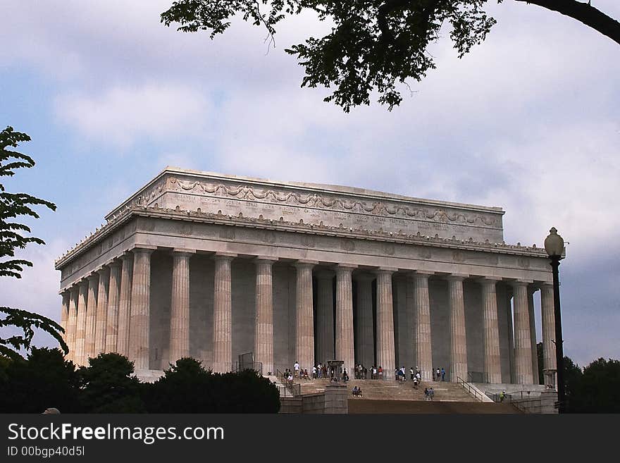 Lincoln Memorial in Washington, D.C.