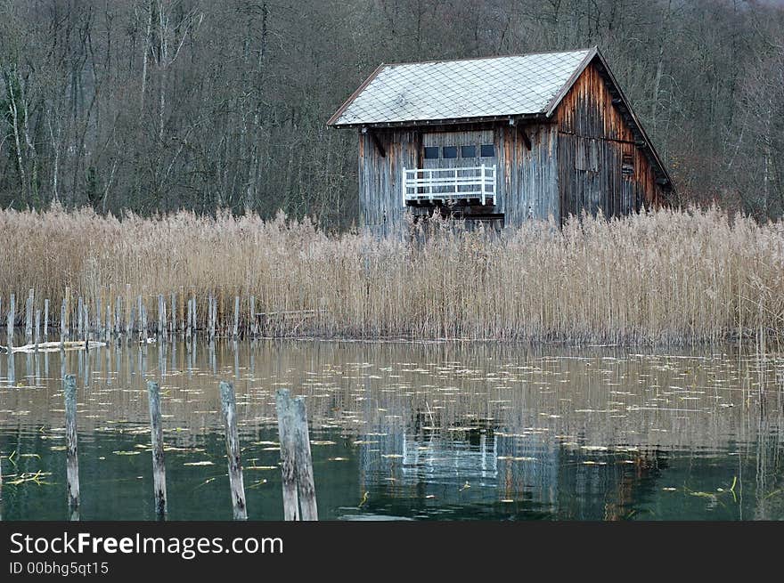 Aiguebelette lake is nestled in the valley of the foothills of Jura mountains and the border of the Alps. It is the third natural lake of France. Aiguebelette lake is nestled in the valley of the foothills of Jura mountains and the border of the Alps. It is the third natural lake of France.